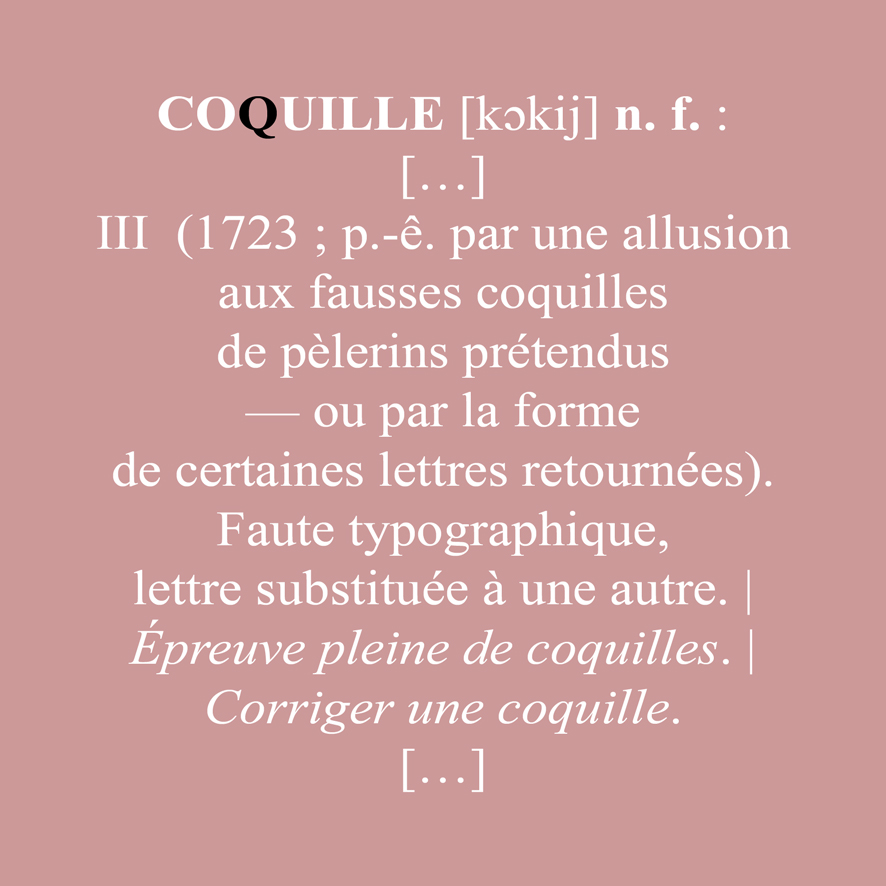COQUILLE