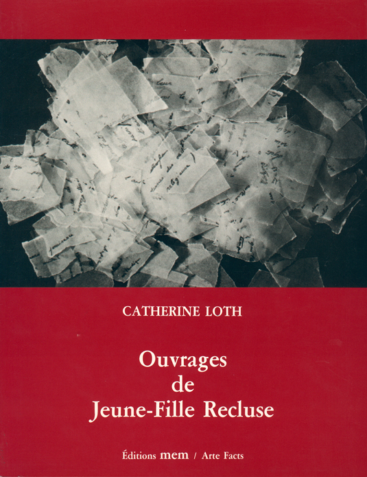 le livre Ouvrages de jeune fille recluse