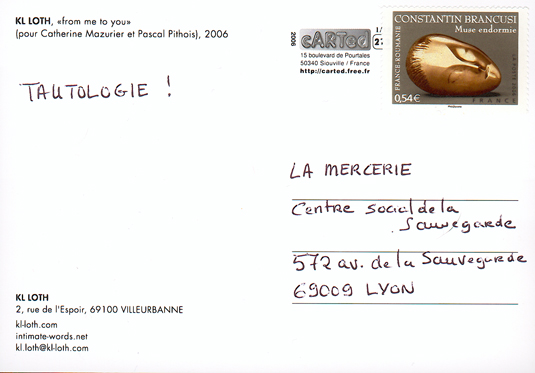 carte postale 