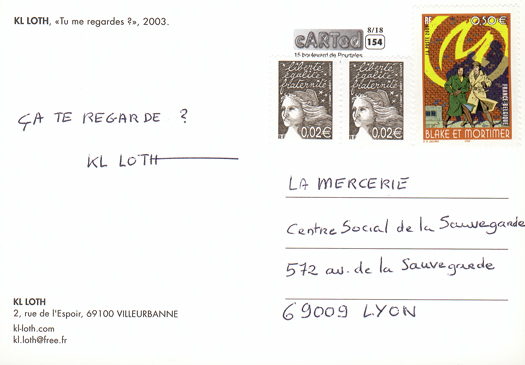 carte postale 